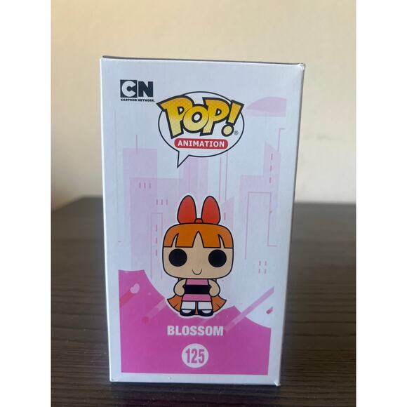 VAULTED Blossom Funko Pop #125 Powerpuff Girls Animation Cartoon Network TV Show - Picture 2 of 6